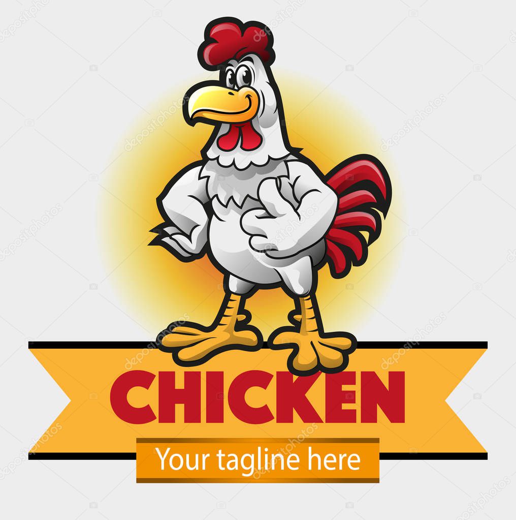 Chicken symbol or mascot