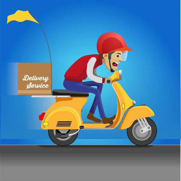 Cartoon delivery driver Vector Art Stock Images | Depositphotos