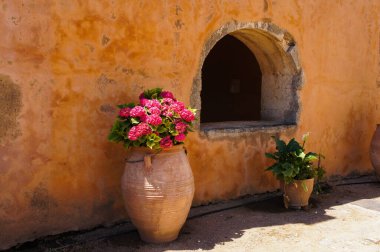 Yunanistan 'daki eski kentin çizimleri                    