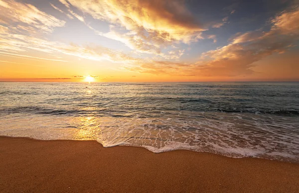 Schießen Morgen Mit Atemberaubendem Sonnenaufgang — Stockfoto