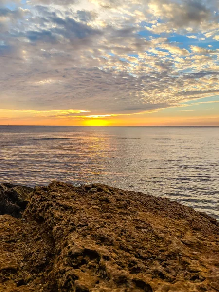 Paysage Marin Odesa Pendant Lever Soleil Automne — Photo