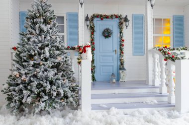 Yeni yıl tatlı ev interioir dekorasyon