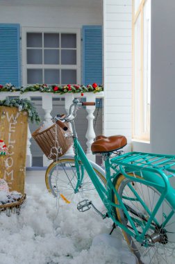 Yeni yıl tatlı ev interioir dekorasyon