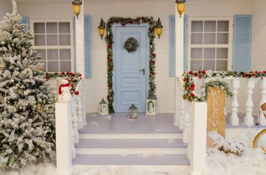 Yeni yıl tatlı ev interioir dekorasyon