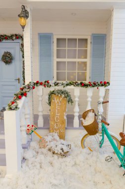 Yeni yıl tatlı ev interioir dekorasyon