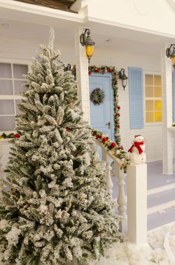 Yeni yıl tatlı ev interioir dekorasyon