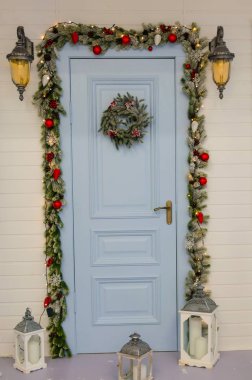 Yeni yıl tatlı ev interioir dekorasyon