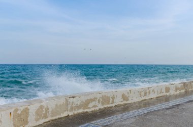 Yaz sezonunda Odesa deniz manzarası