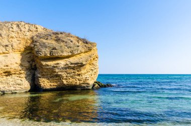 Yaz sezonunda Odesa deniz manzarası