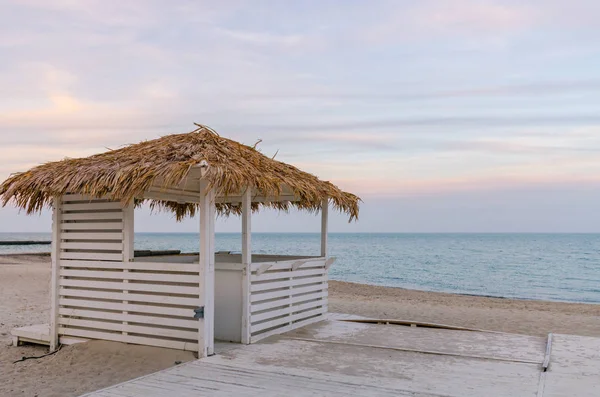 Yaz sezonunda Odesa plajı
