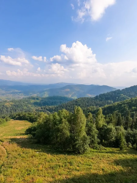 Cárpatos Montañas Paisaje Temporada Otoño Día Soleado —  Fotos de Stock