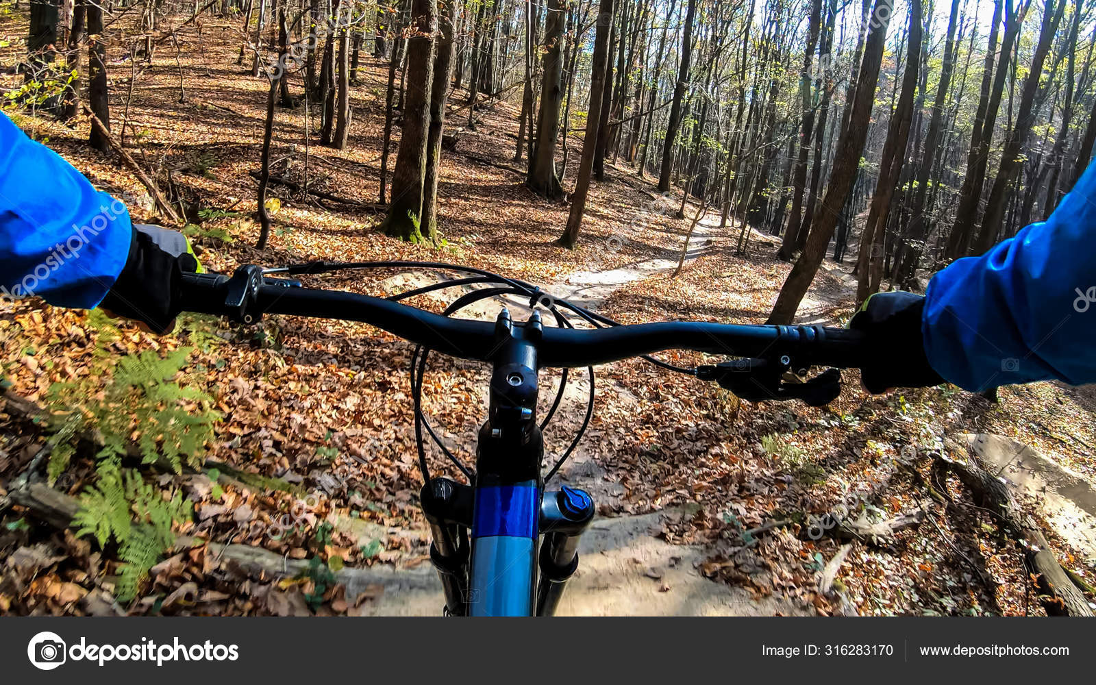 enduro bike riding