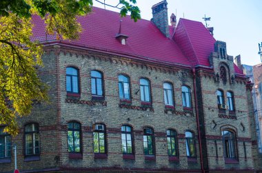 Sonbahar sezonunda Lviv City Eski Mimarlık