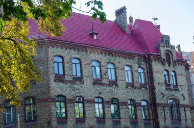 Sonbahar sezonunda Lviv City Eski Mimarlık