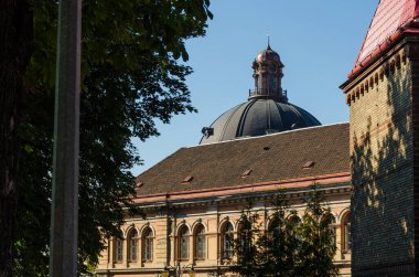 Sonbahar sezonunda Lviv City Eski Mimarlık
