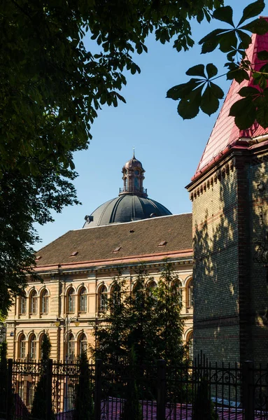 Cidade Lviv Arquitetura Antiga Temporada Outono — Fotografia de Stock