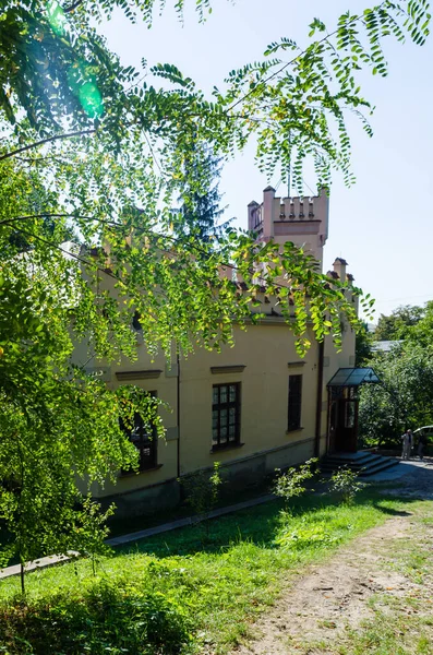 Lviv Arquitetura Cidade Velha Outono Dia Ensolarado — Fotografia de Stock