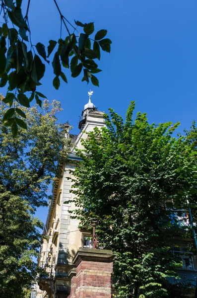 Vieille Ville Lviv Architecture Dans Journée Ensoleillée Automne — Photo