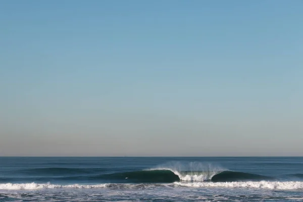 Big Wave Breaks Northern California — Stock Photo, Image