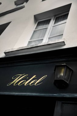 Cephe tipik bir Paris vintage otel