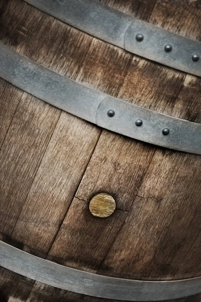 Wooden Barrel Background French Cellar — Stock Photo, Image