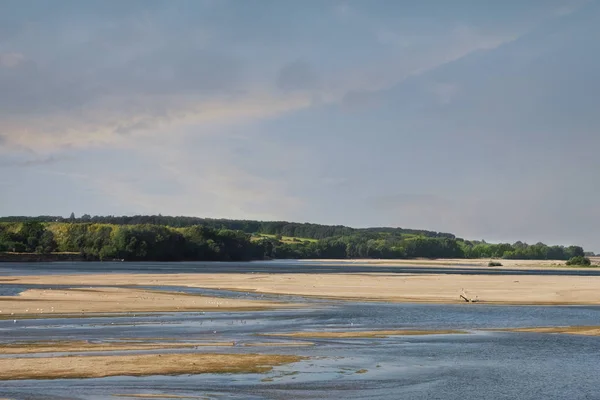 Panorama Loire River Countryside Summer — Stock Photo, Image