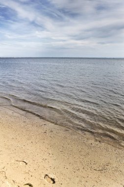 Yazın kumsal ve deniz