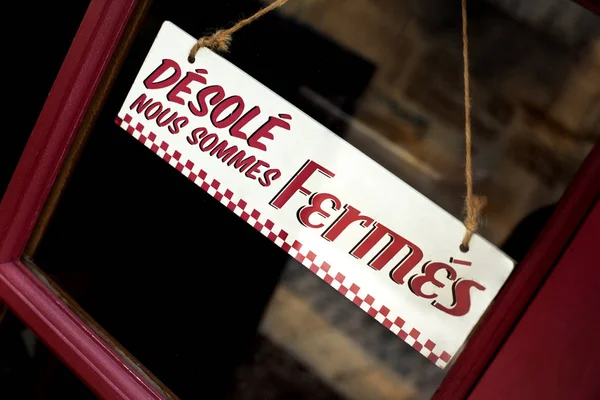 Bir pencere kapalı işareti