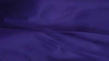 Pürüzsüz akan lüks saten parlak mavi kumaş - yakın çekim