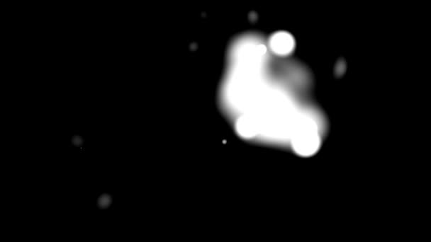 黑幕背景下的熔砂过渡效果 特写镜头 — 图库视频影像