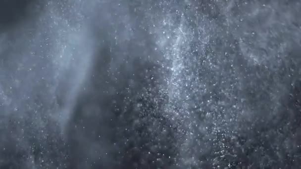 空気中で踊る白い塵の粒子 グラフィックス — ストック動画
