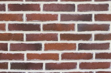 tuğla duvar arkaplanı veya doku, kahverengi tuğla işçiliği