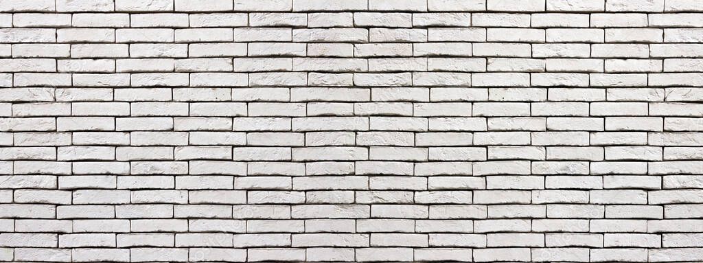 Large white brickwall banner or background