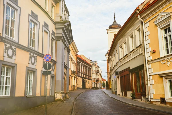 Street People Historic Center Capital Lithuania Vilnius — Stock Photo, Image