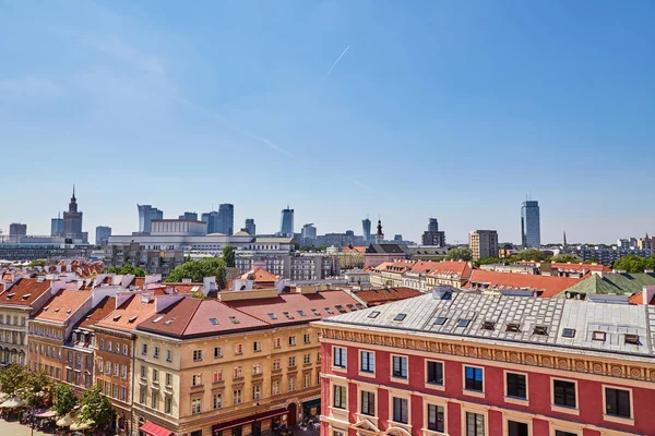 View Poland Capital Warsaw Summer Day — Stock Photo, Image