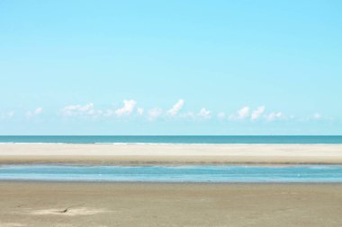 Güzel okyanus manzarası