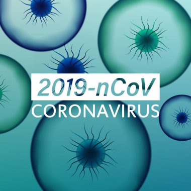 Vektör içinde konsept Coronavirus 