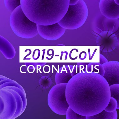 Vektör içinde konsept Coronavirus 