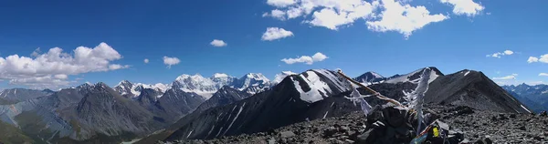 Panorama Montaña Desde Paso Kara Turek — Foto de Stock