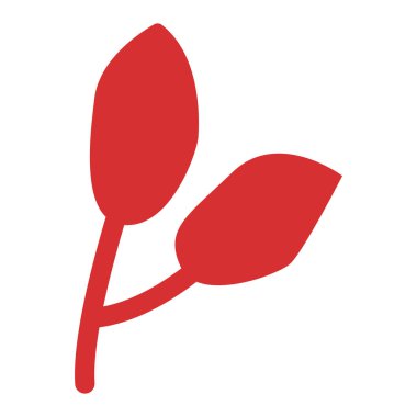 El çizimi sonbahar yaprağı beyaz arka planda izole. Parlak kırmızı. Karikatür tarzı. Botanik çizimi. Doğa ve ekoloji. Şablonlar, kartpostallar, hatıra defterleri, baskılar ve kalıplar için