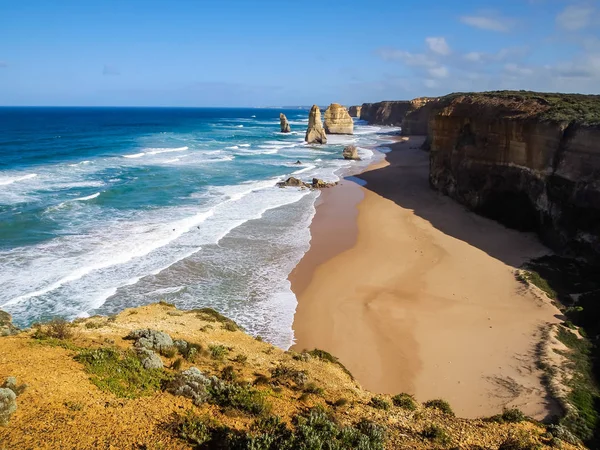 Beautiful View Twelve Apostles Famous Landmark Great Ocean Road Australia — Stock Photo, Image