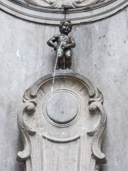 Manneken Pis in Belgium — Stock Photo, Image