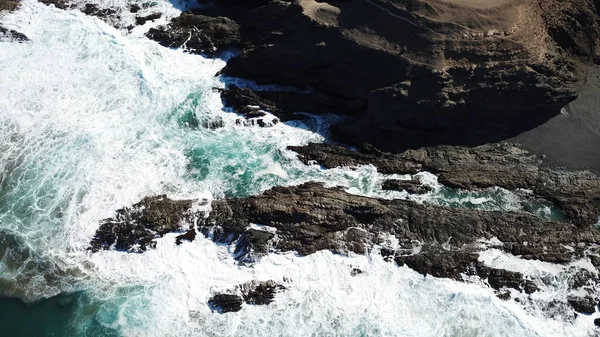 Céu Mar Terra Reúnem Para Formar Uma Paisagem Maravilhosa — Fotografia de Stock