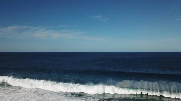 Θάλασσα Ουρανός Και Ενώνονται Για Σχηματίσουν Ένα Υπέροχο Τοπίο — Φωτογραφία Αρχείου