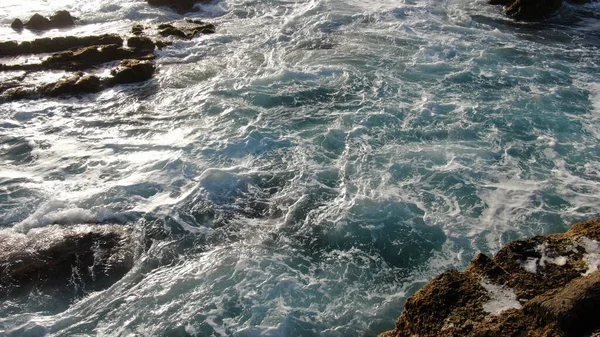 Ciel Mer Terre Réunissent Pour Former Paysage Merveilleux — Photo