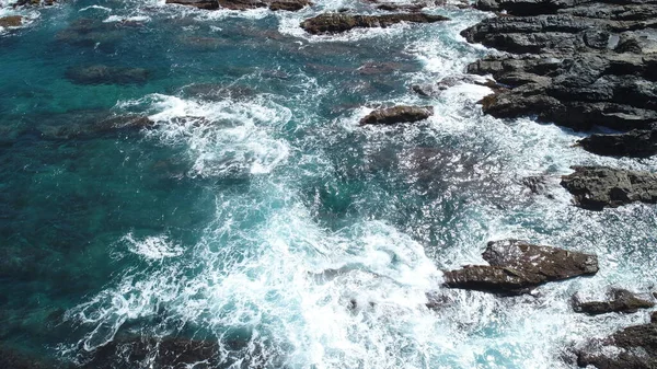 Céu Mar Terra Reúnem Para Formar Uma Paisagem Maravilhosa — Fotografia de Stock