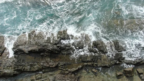 Céu Mar Terra Reúnem Para Formar Uma Paisagem Maravilhosa — Fotografia de Stock