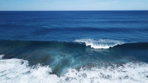 Θάλασσα Ουρανός Και Ενώνονται Για Σχηματίσουν Ένα Υπέροχο Τοπίο — Φωτογραφία Αρχείου