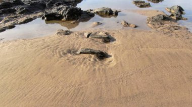 Kara ve hava bir araya gelir ve bu güzel manzaraları oluşturur.