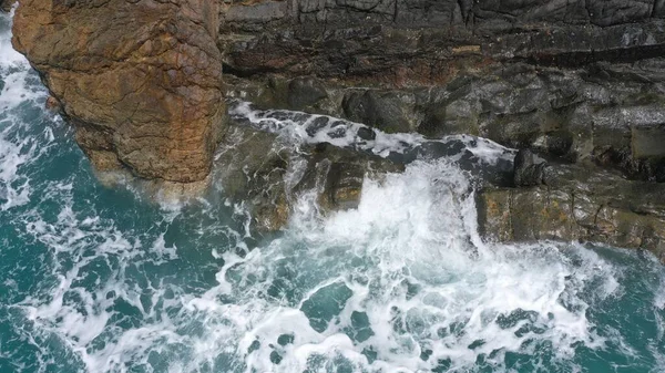 Oceán Ukazuje Svou Nádheru Při Západu Slunce — Stock fotografie